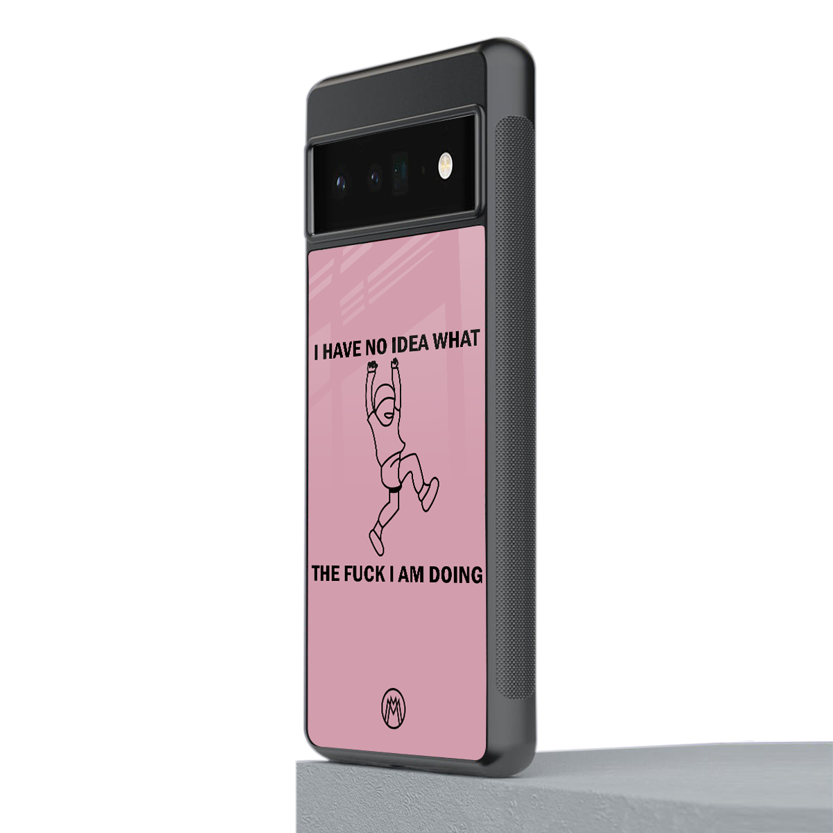 i have no idea back phone cover | glass case for google pixel 6 pro