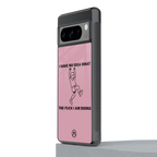 i have no idea back phone cover | glass case for google pixel 8 pro
