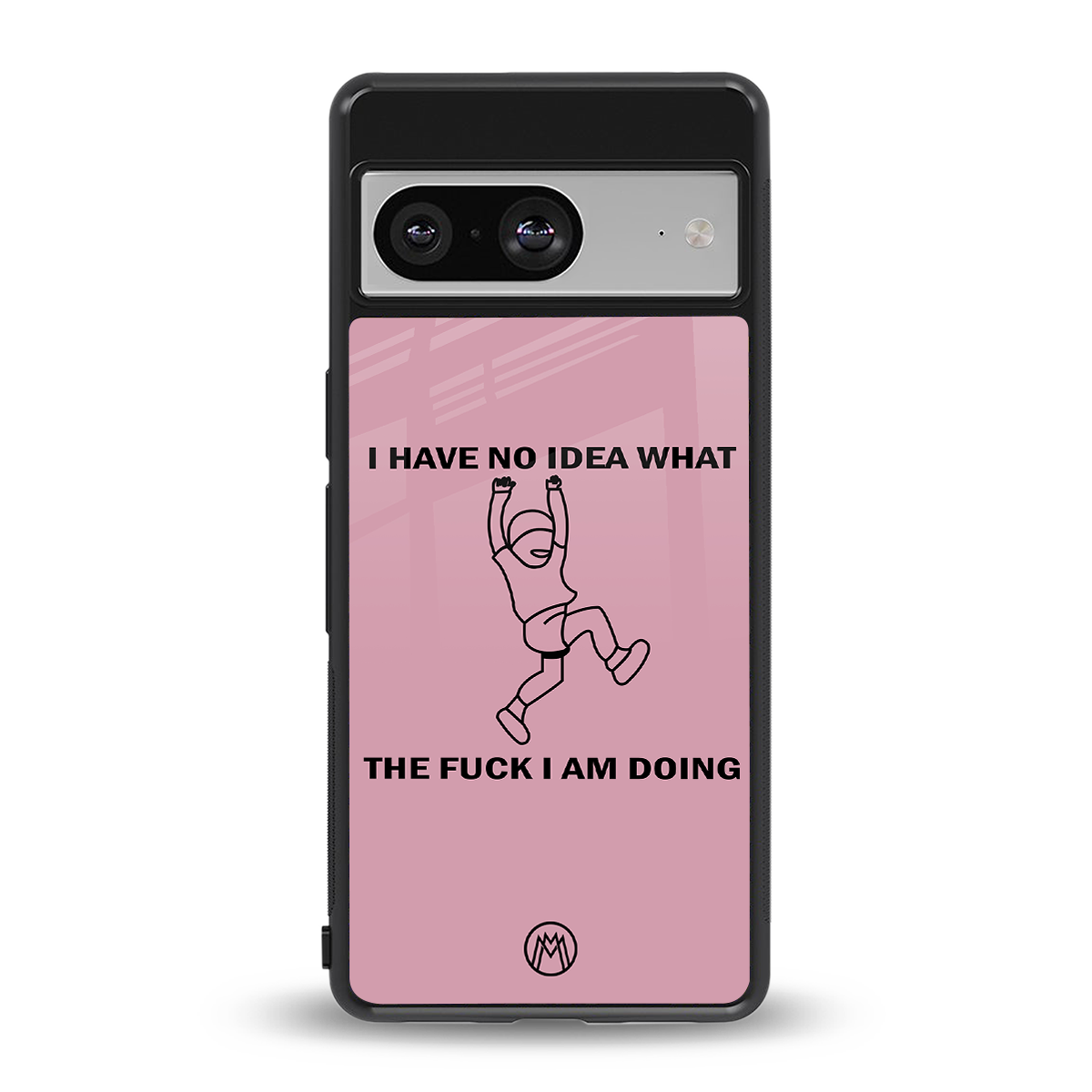 i have no idea back phone cover | glass case for Google Pixel 8