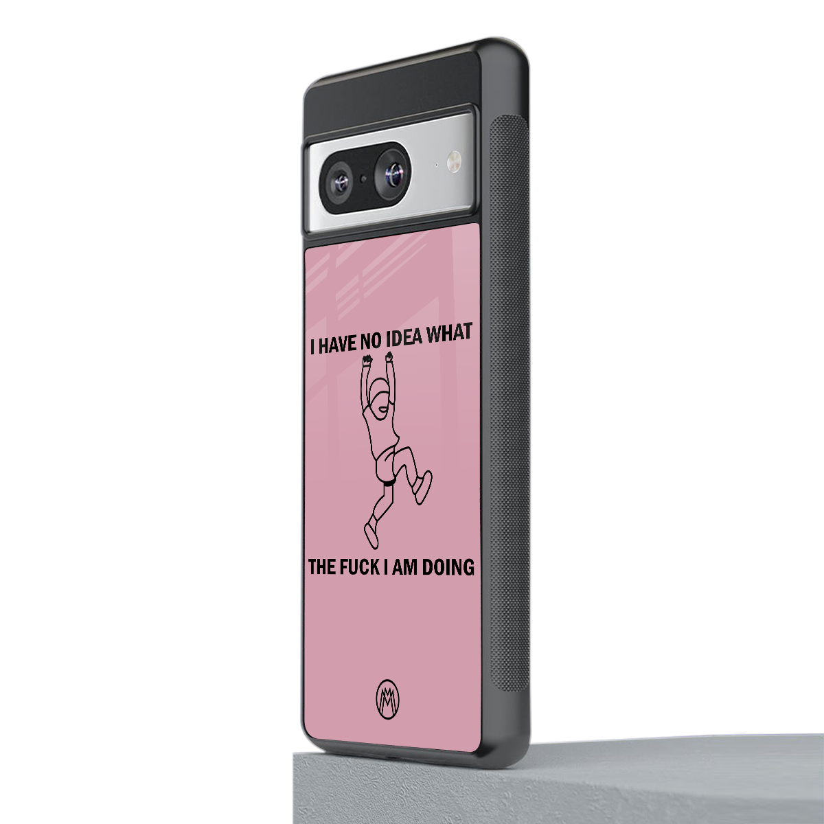 i have no idea back phone cover | glass case for Google Pixel 8