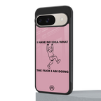 i have no idea back phone cover | glass case for google pixel 9