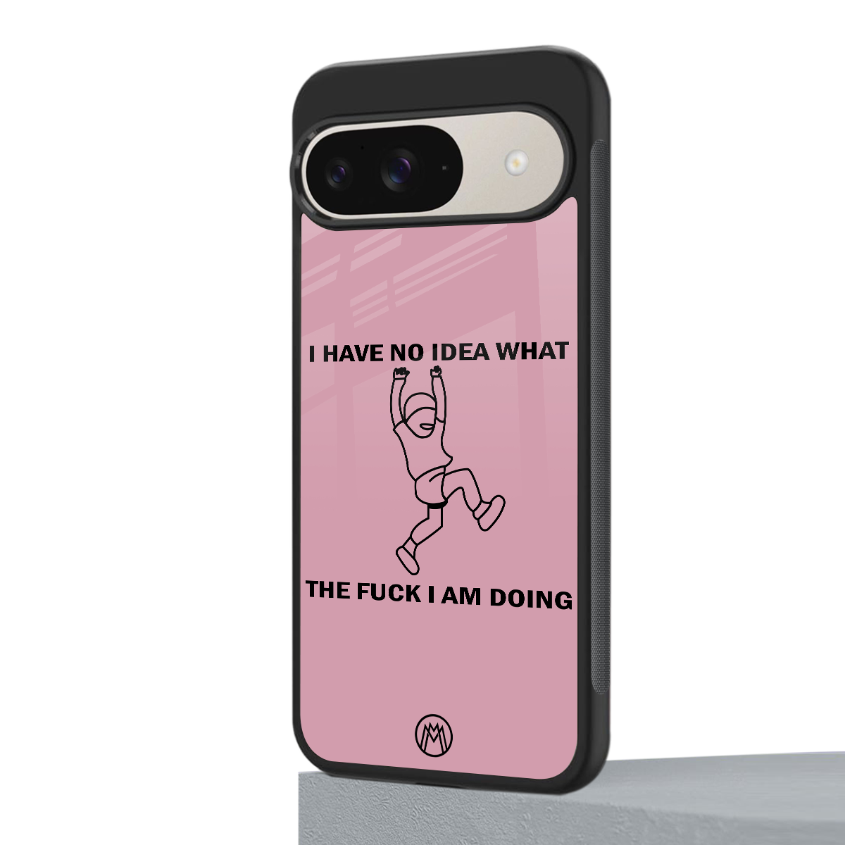 i have no idea back phone cover | glass case for google pixel 9