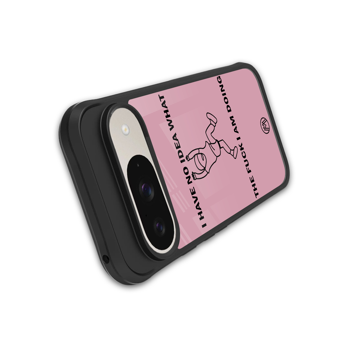i have no idea back phone cover | glass case for google pixel 9