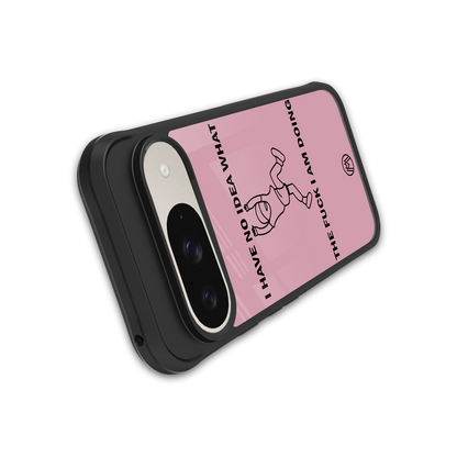 i have no idea back phone cover | glass case for google pixel 9