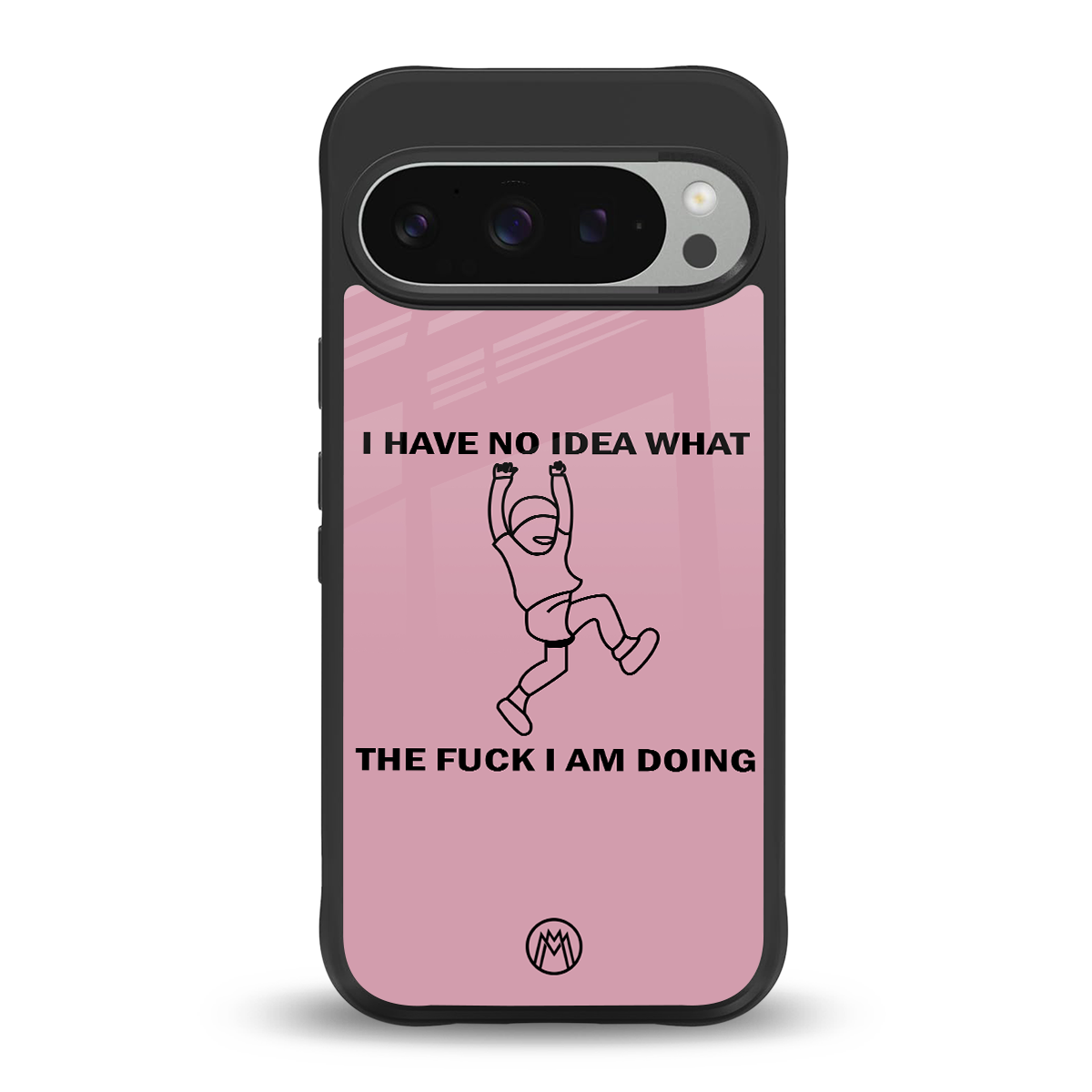 i have no idea back phone cover | glass case for google pixel 9 pro xl