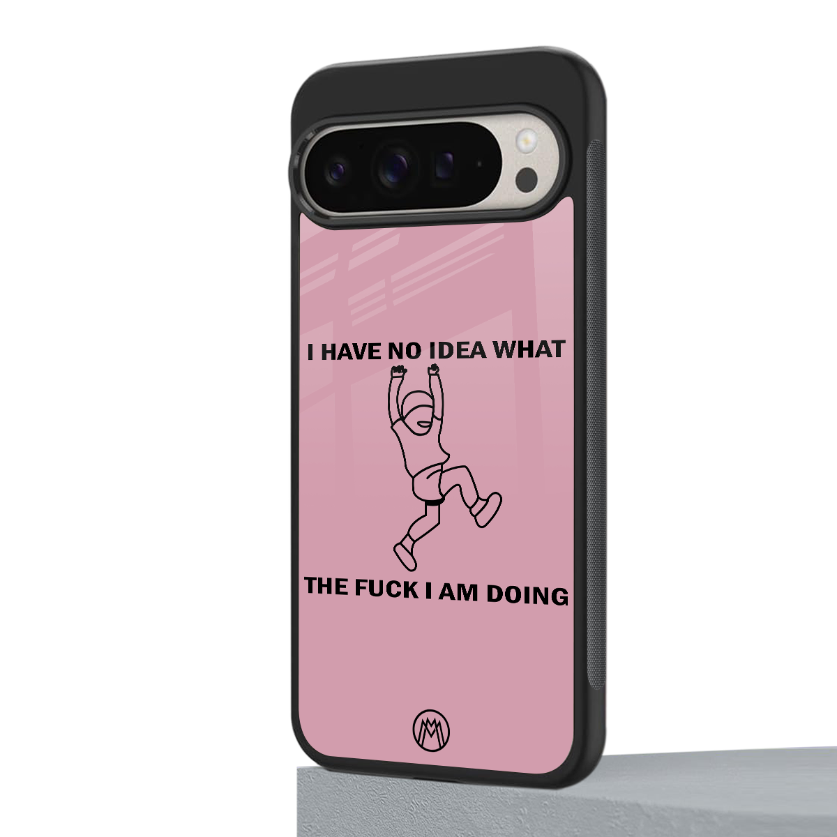 i have no idea back phone cover | glass case for google pixel 9 pro xl