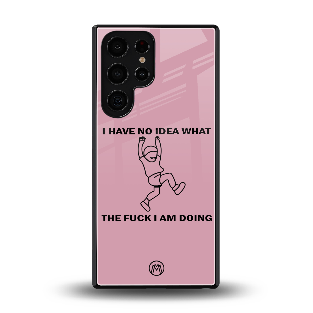 i have no idea back phone cover | glass case for samsung galaxy s25 ultra