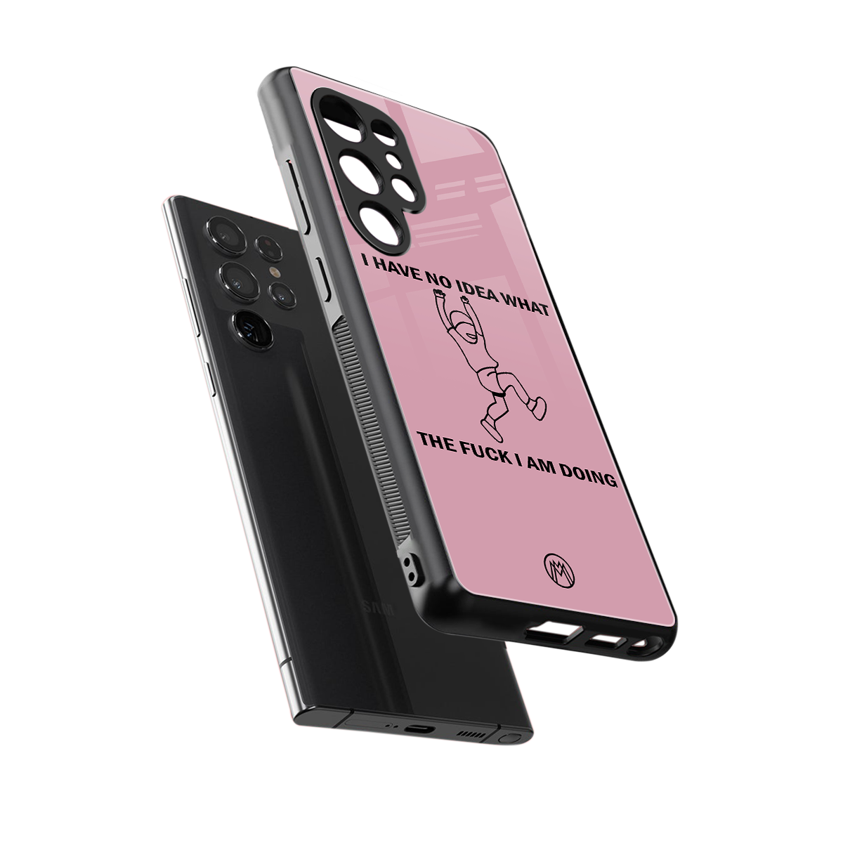 i have no idea back phone cover | glass case for samsung galaxy s25 ultra