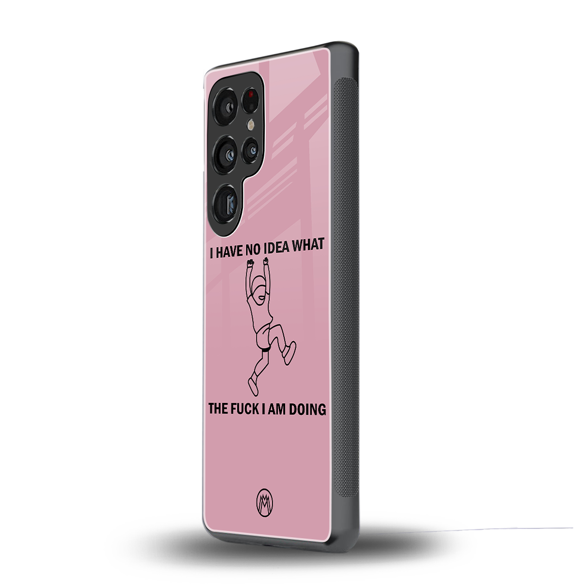 i have no idea back phone cover | glass case for samsung galaxy s25 ultra