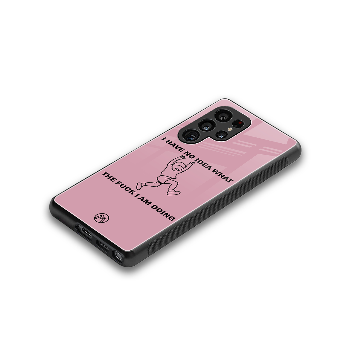 i have no idea back phone cover | glass case for samsung galaxy s25 ultra