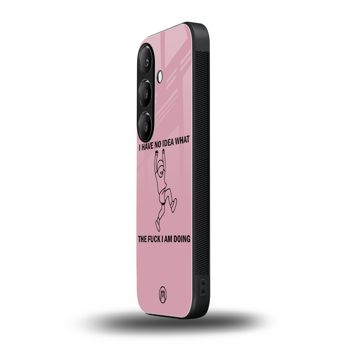 i have no idea back phone cover | glass case for samsung galaxy s24 plus