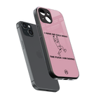 i have no idea back phone cover | glass case for iphone 15