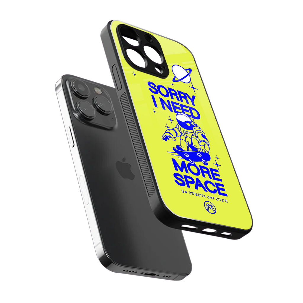 i need more space back phone cover | glass case for iphone 13 pro