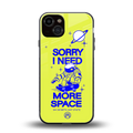 i need more space back phone cover | glass case for iphone 13