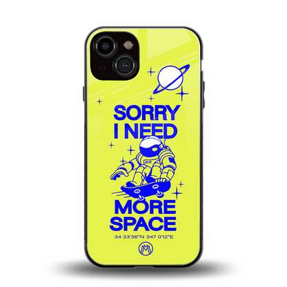 i need more space back phone cover | glass case for iphone 13