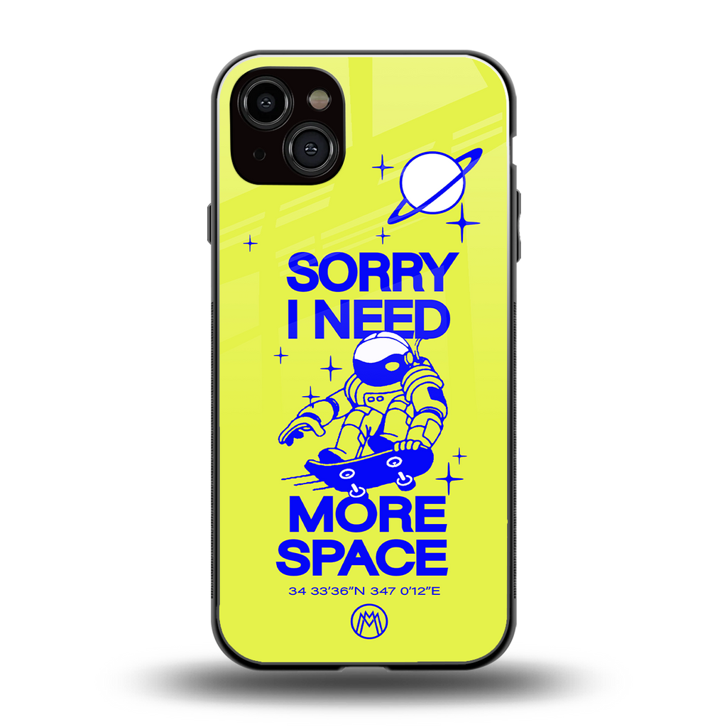 i need more space back phone cover | glass case for iphone 15 plus