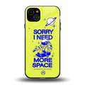 i need more space back phone cover | glass case for iphone 14 plus
