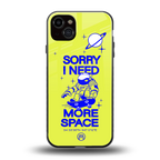 i need more space back phone cover | glass case for iphone 14 plus