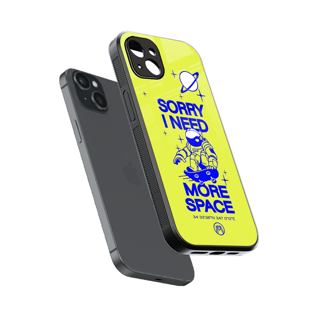 i need more space back phone cover | glass case for iphone 15 plus