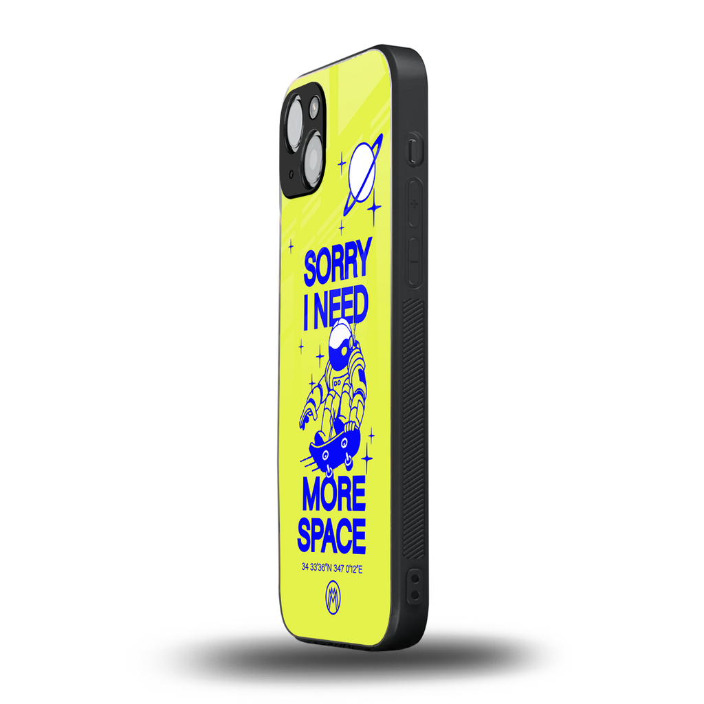 i need more space back phone cover | glass case for iphone 15 plus
