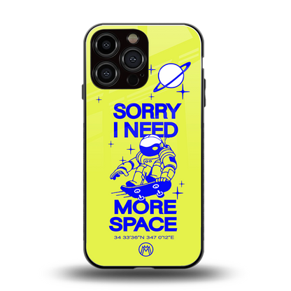 i need more space back phone cover | glass case for iphone 14 pro max