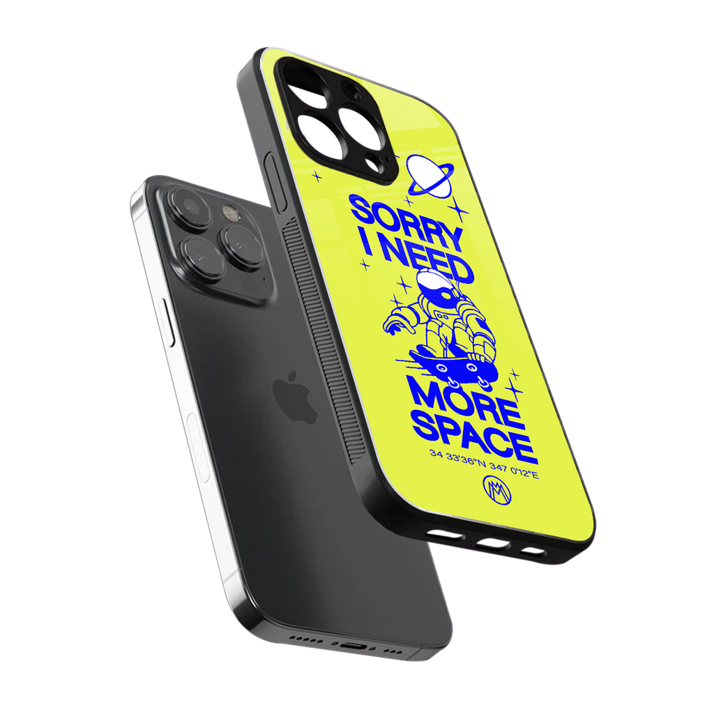 i need more space back phone cover | glass case for iphone 14 pro max
