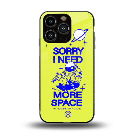 i need more space back phone cover | glass case for iphone 14 pro