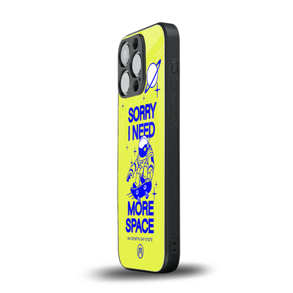 i need more space back phone cover | glass case for iphone 14 pro