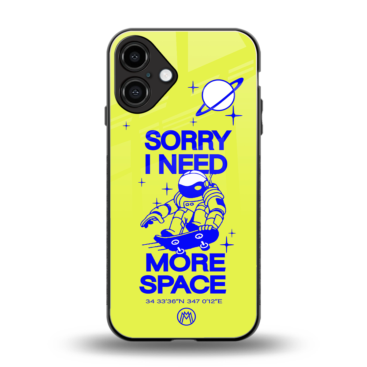 i need more space back phone cover | glass case for iphone 16 plus