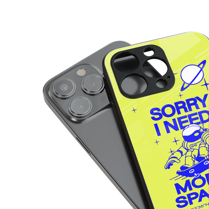 i need more space back phone cover | glass case for iphone 16 pro