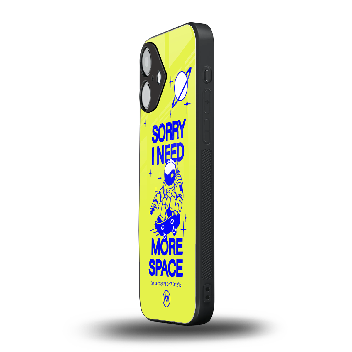 i need more space back phone cover | glass case for iphone 16