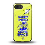 i need more space back phone cover | glass case for iphone 16e