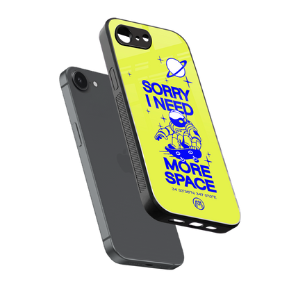 i need more space back phone cover | glass case for iphone 16e