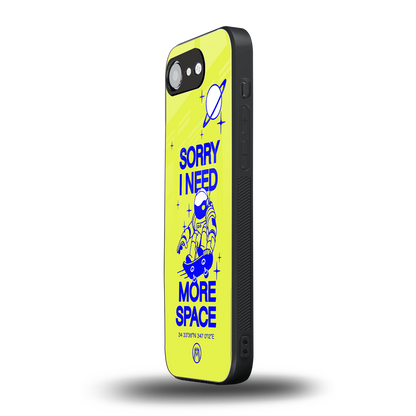 i need more space back phone cover | glass case for iphone 16e