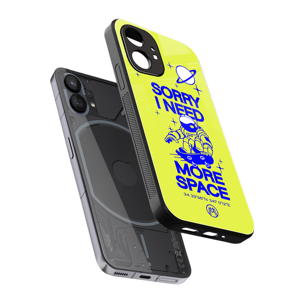 i need more space back phone cover | glass case for nothing phone 1