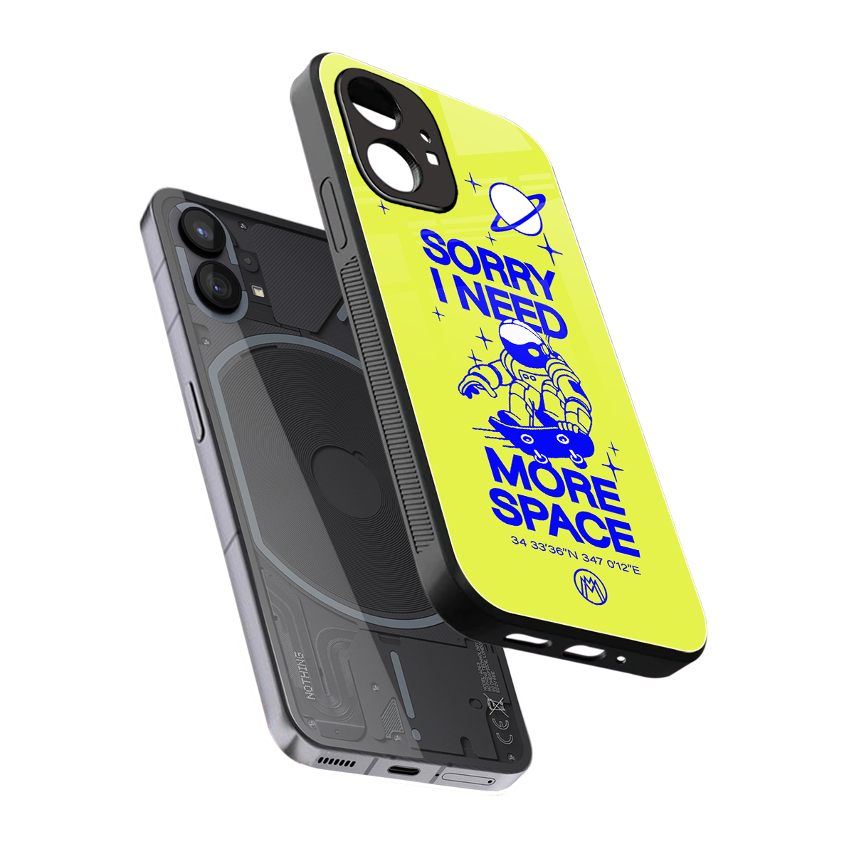 i need more space back phone cover | glass case for nothing phone 1