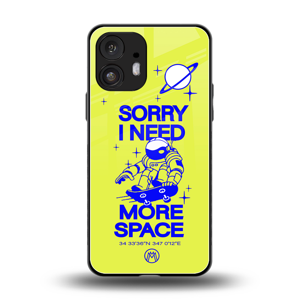 i need more space back phone cover | glass case for nothing phone 2