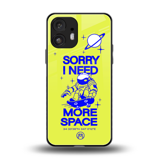 i need more space back phone cover | glass case for nothing phone 2