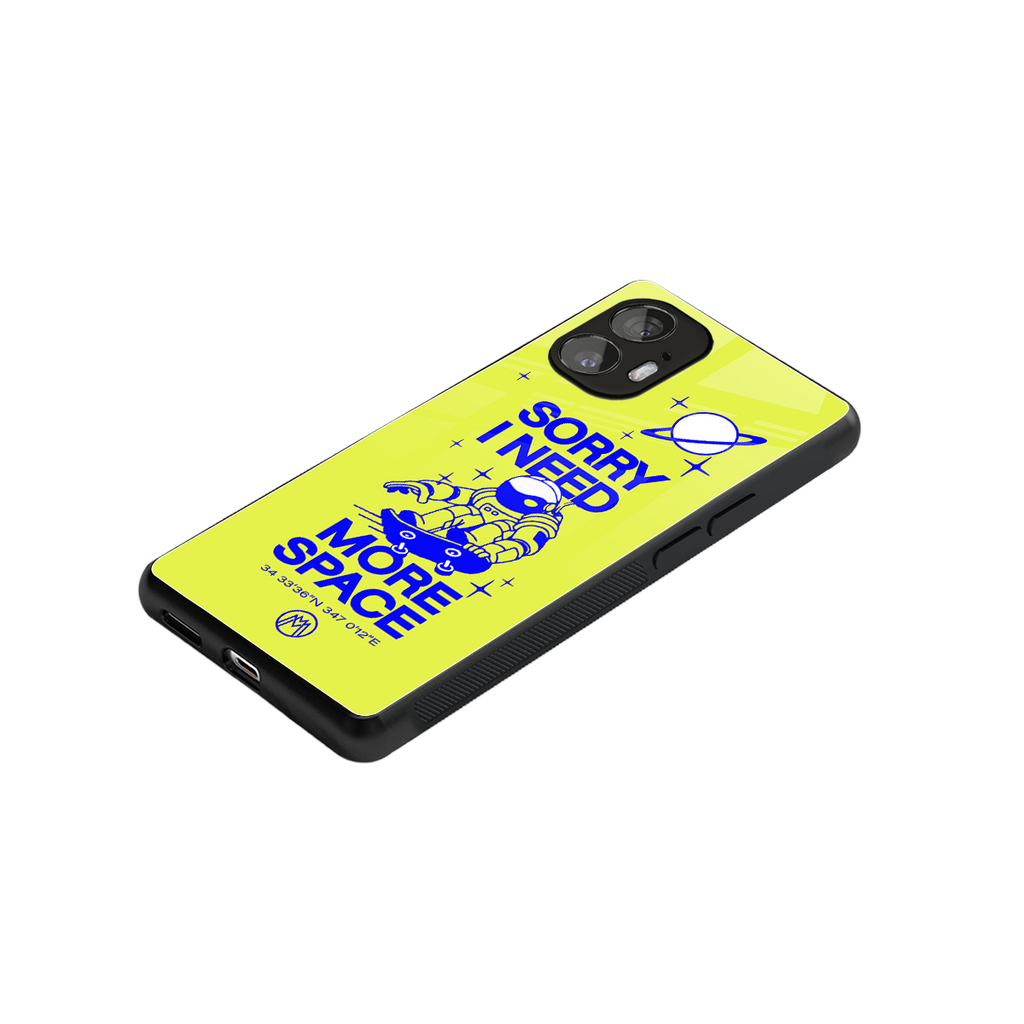 i need more space back phone cover | glass case for nothing phone 2