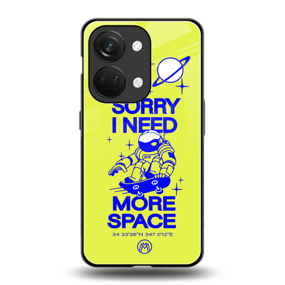 i need more space back phone cover | glass case for oneplus nord 3