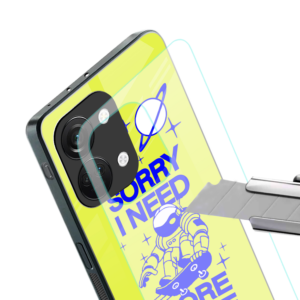 i need more space back phone cover | glass case for oneplus nord 3