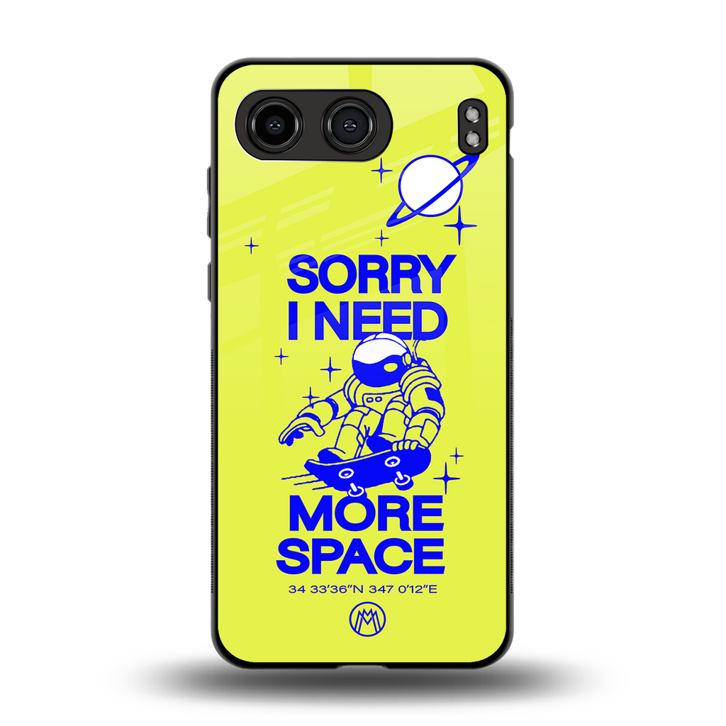 i need more space back phone cover | glass case for oneplus nord 4