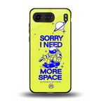i need more space back phone cover | glass case for oneplus nord 4