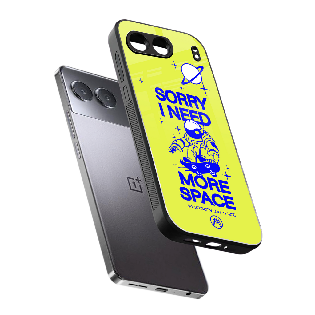 i need more space back phone cover | glass case for oneplus nord 4