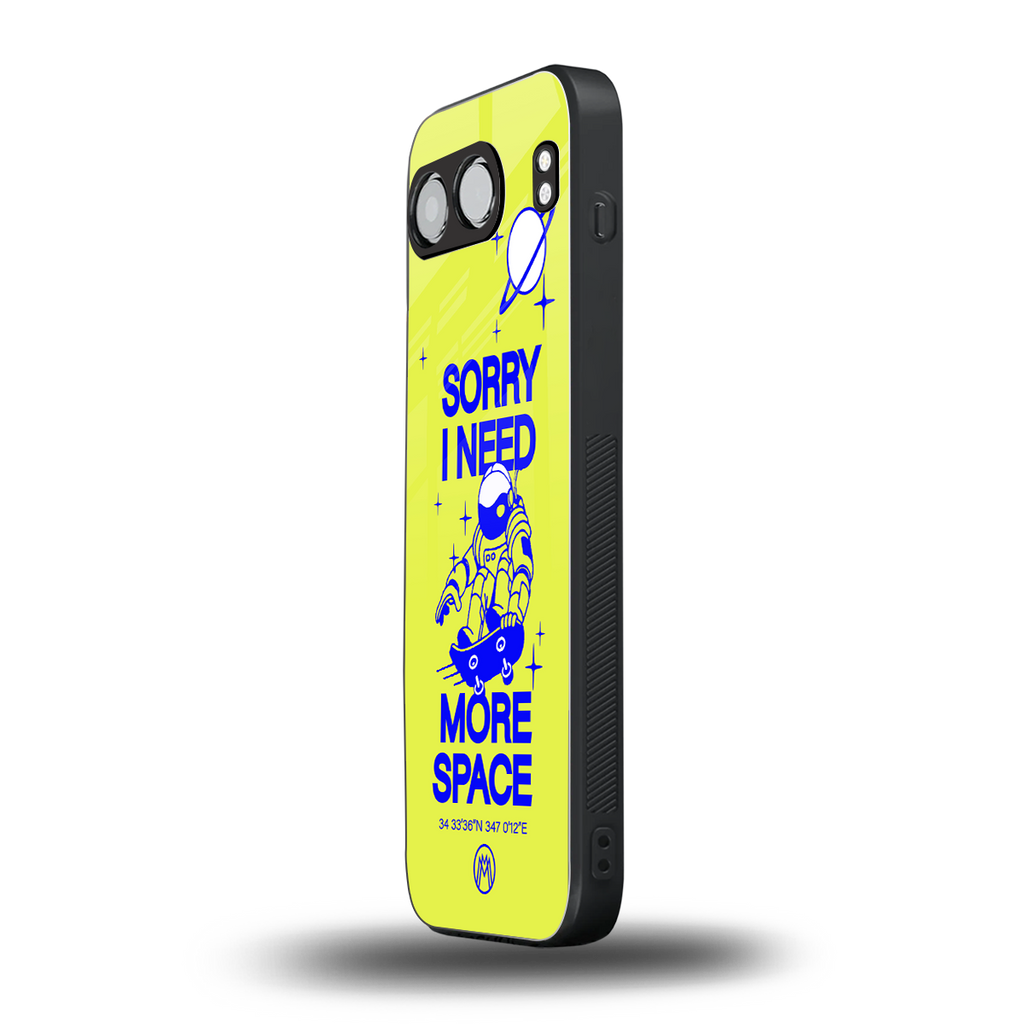 i need more space back phone cover | glass case for oneplus nord 4