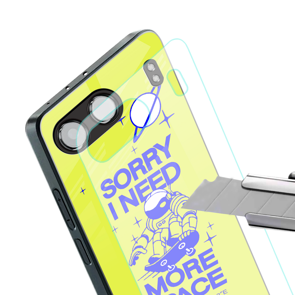 i need more space back phone cover | glass case for oneplus nord 4