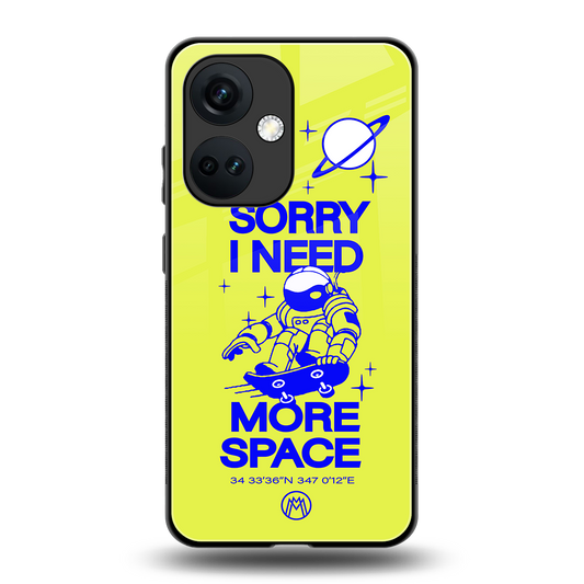 i need more space back phone cover | glass case for oneplus nord ce 3