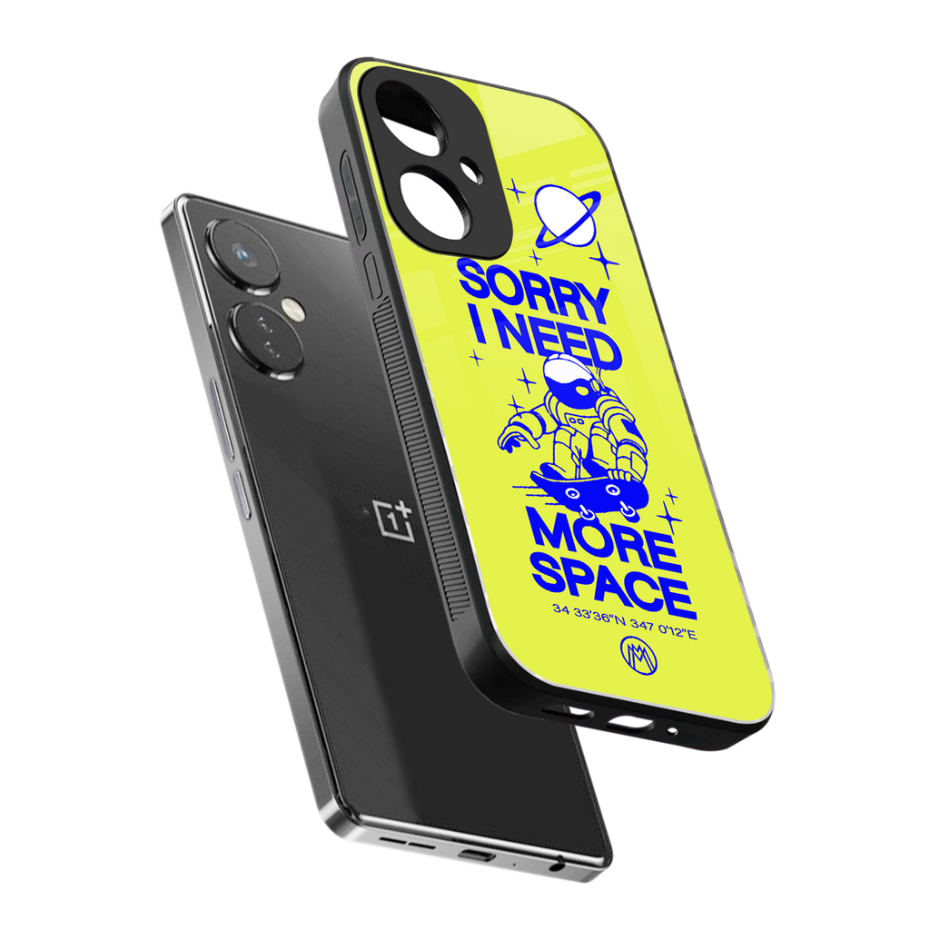 i need more space back phone cover | glass case for oneplus nord ce 3
