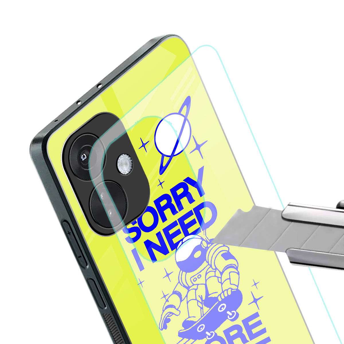 i need more space back phone cover | glass case for oneplus nord ce 3