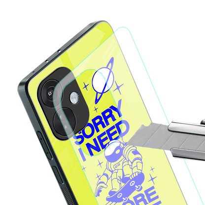 i need more space back phone cover | glass case for oneplus nord ce 3